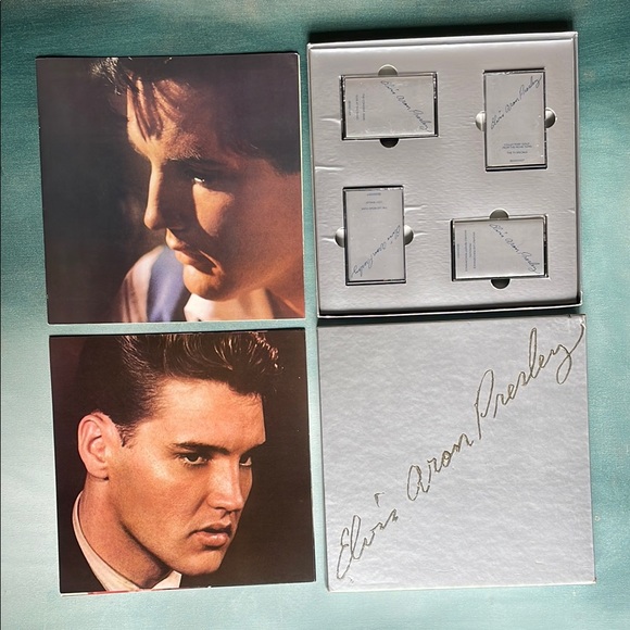 Vintage 1980 Elvis Aron Presley Cassette Tape Collectible Set - Picture 1 of 16